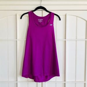 🌟NWOT Purple Marika Tank Top w/Cut Out